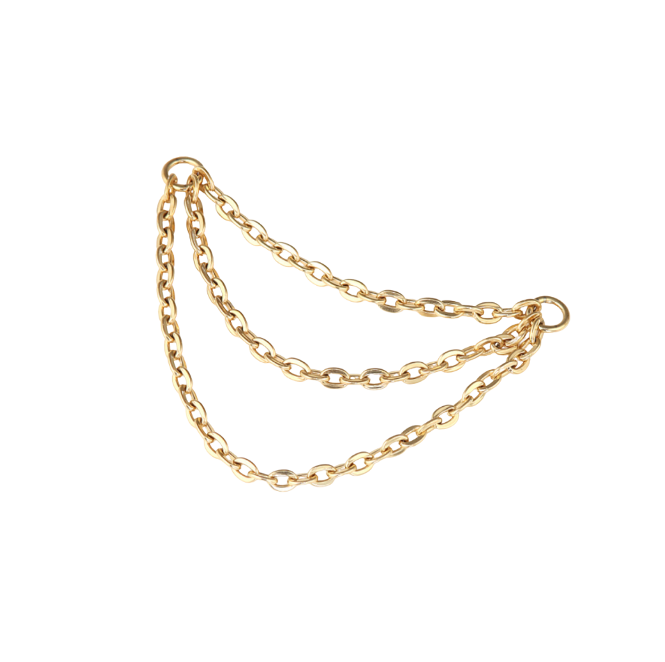 Triple chaîne titane