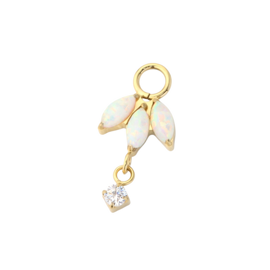 Charms marquise opale