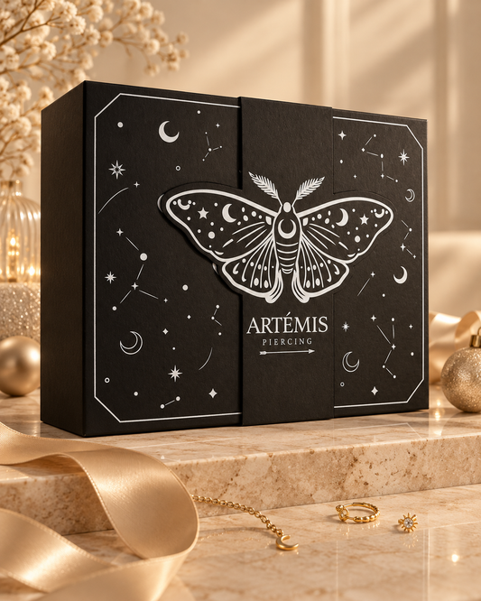 Calendrier de l'avent piercing ARTEMIS - 12 cases